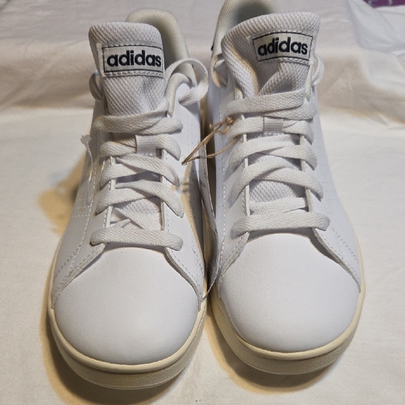 Adidas White Tennis Sneakers - Picture 1 of 5